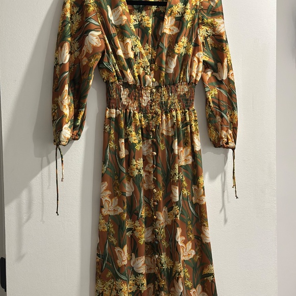 Krisa silk midi dress - Picture 6 of 6